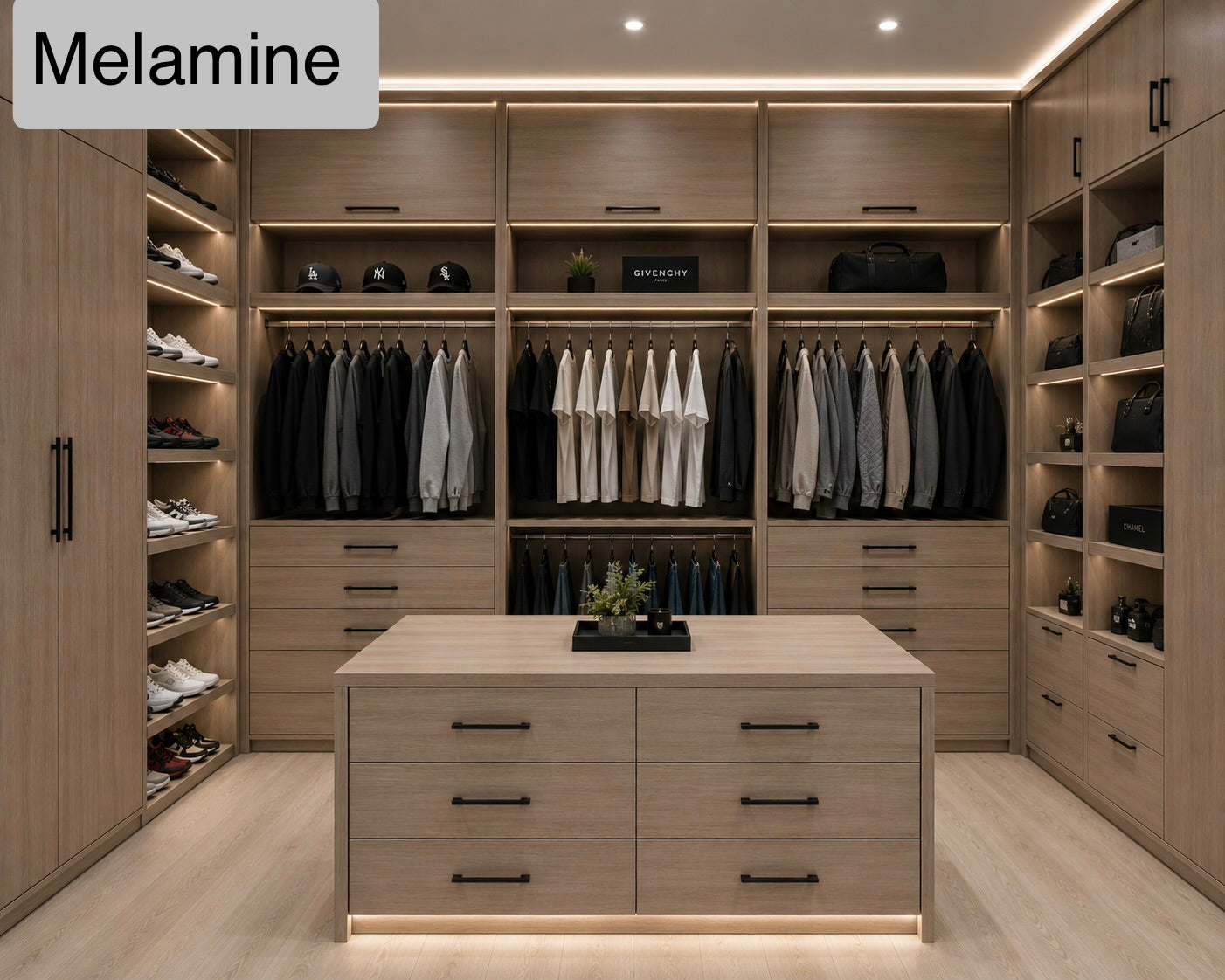Custom Closet Cabinets