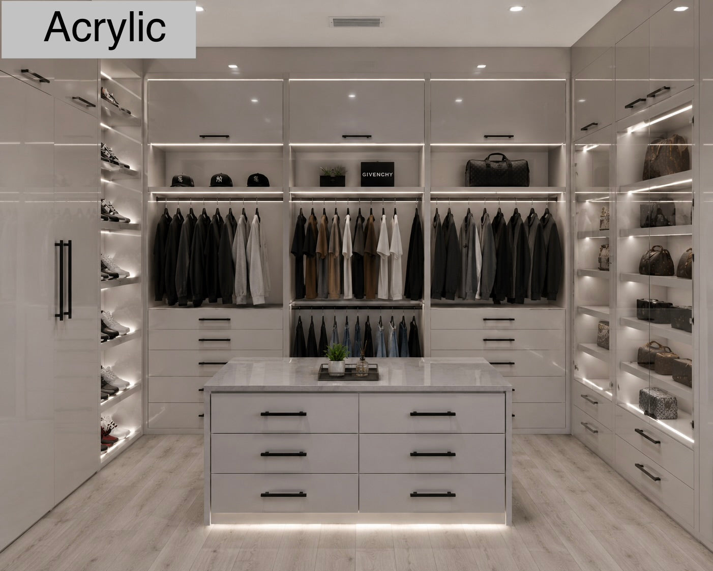 Custom Closet Cabinets